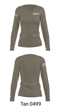 CLB-7 77846555 Women's Long Sleeve V-neck Shirt - 77