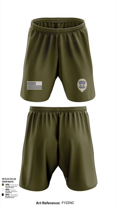 Southern Security & Patrol Services 51595739 Athletic Shorts With Pockets - 1
