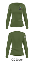 2nd Platoon Charlie Battery 5-4 81047284 Women's Long Sleeve V-neck Shirt - 57