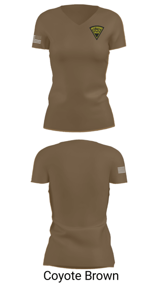 Womens Short Sleeve Vneck Shirt, West Virginia State Police, Police, Teamtime, Team time, sublimation, custom sports apparel, team uniforms, spirit wear, spiritwear, sports uniforms, custom shirts, team store, custom team store, fundraiser sports, apparel fundraiser