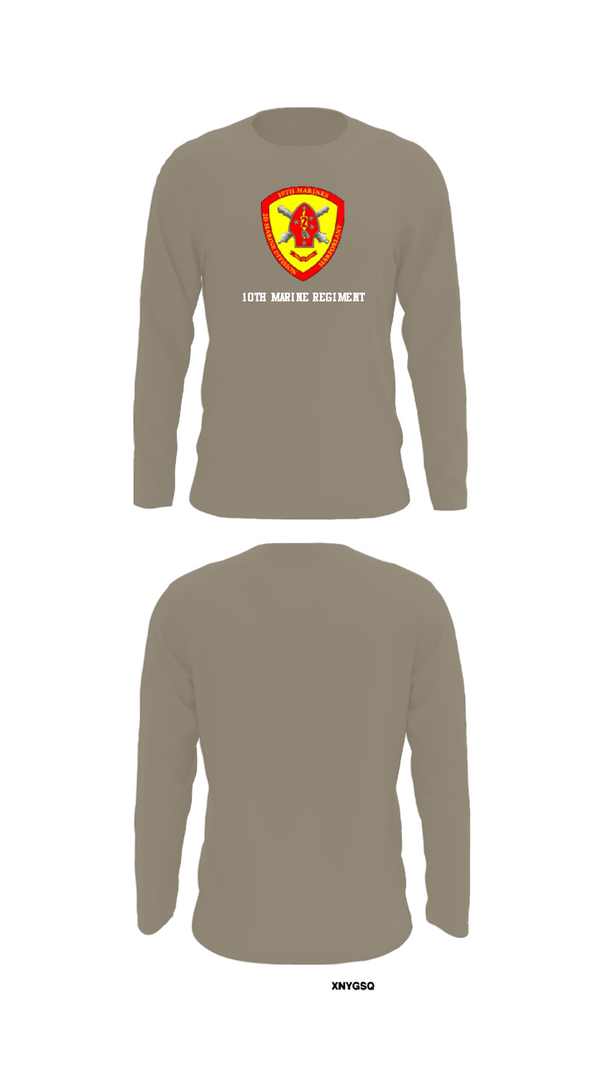 Long Sleeve Performance Shirt, 10th Marine Regiment, Marines, Teamtime, Team time, sublimation, custom sports apparel, team uniforms, spirit wear, spiritwear, sports uniforms, custom shirts, team store, custom team store, fundraiser sports, apparel fundraiser