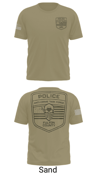 Short Sleeve Performance Shirt, Fulton County Anti-Crime Task Force, , Teamtime, Team time, sublimation, custom sports apparel, team uniforms, spirit wear, spiritwear, sports uniforms, custom shirts, team store, custom team store, fundraiser sports, apparel fundraiser