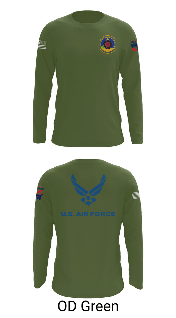 Long Sleeve Performance Shirt, 4th Component Maintenance Squadron, , Teamtime, Team time, sublimation, custom sports apparel, team uniforms, spirit wear, spiritwear, sports uniforms, custom shirts, team store, custom team store, fundraiser sports, apparel fundraiser