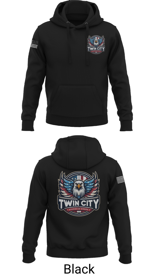 Hoodie, Twin City Overhead Door, , Teamtime, Team time, sublimation, custom sports apparel, team uniforms, spirit wear, spiritwear, sports uniforms, custom shirts, team store, custom team store, fundraiser sports, apparel fundraiser