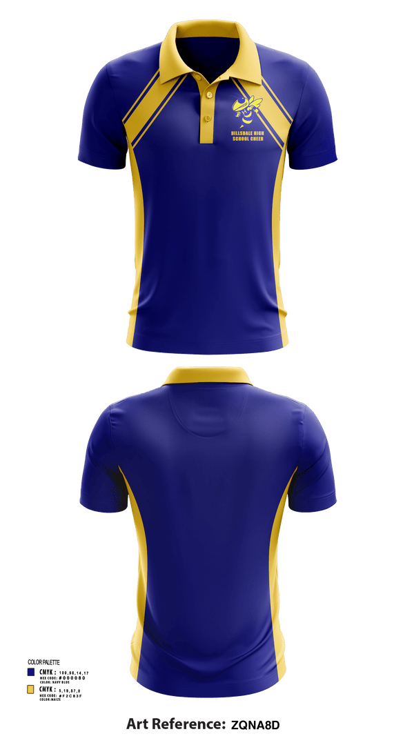 Short Sleeve Performance Polo, Hillsdale High School Cheer, Cheer, Teamtime, Team time, sublimation, custom sports apparel, team uniforms, spirit wear, spiritwear, sports uniforms, custom shirts, team store, custom team store, fundraiser sports, apparel fundraiser