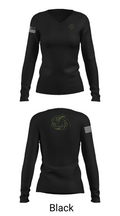Bayou Marine Insulation, LLC 25928078 Women's Long Sleeve V-neck Shirt - 35