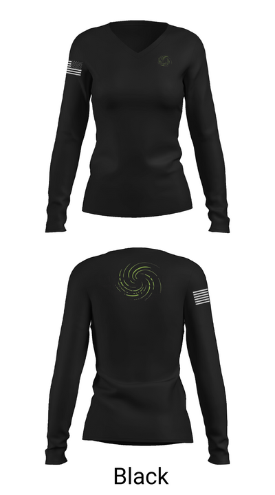 Bayou Marine Insulation, LLC 25928078 Women's Long Sleeve V-neck Shirt - 35