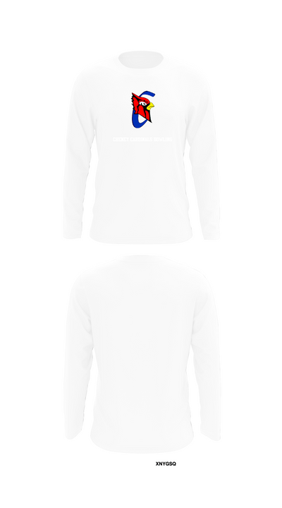 Cheney Cardinals Bowling 69557538 Long Sleeve Performance Shirt 8
