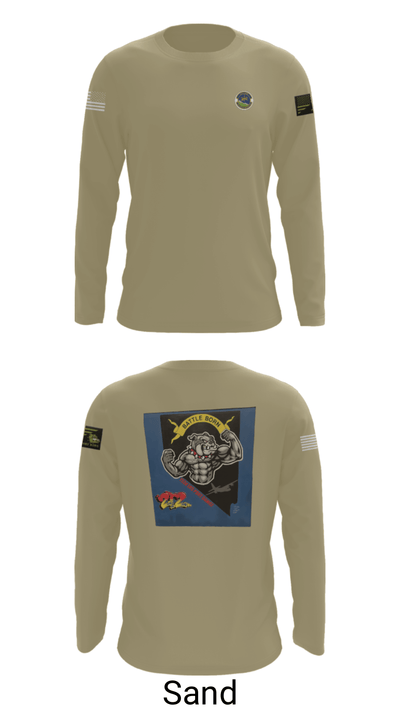 152 Port Dawgs 71317587 Long Sleeve Performance Shirt - 86