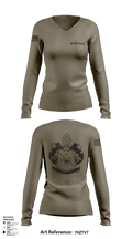 NA 10904761 Women's Long Sleeve V-neck Shirt - 158