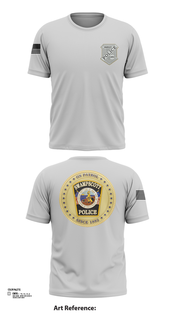 Short Sleeve Performance Shirt, Swampscott Police, Police, Teamtime, Team time, sublimation, custom sports apparel, team uniforms, spirit wear, spiritwear, sports uniforms, custom shirts, team store, custom team store, fundraiser sports, apparel fundraiser