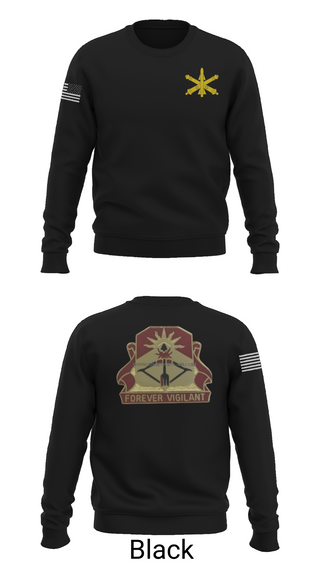 Crew Neck Sweatshirt, BTRY-B 1/188th, National Guard, Teamtime, Team time, sublimation, custom sports apparel, team uniforms, spirit wear, spiritwear, sports uniforms, custom shirts, team store, custom team store, fundraiser sports, apparel fundraiser