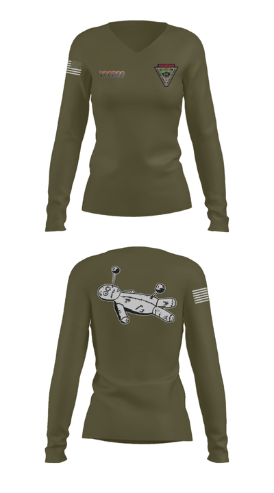 A Co.2-10 AHB 24005115 Women's Long Sleeve V-neck Shirt - 29