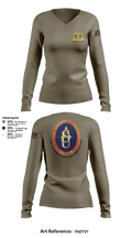 ALC 55179644 Women's Long Sleeve V-neck Shirt - 4