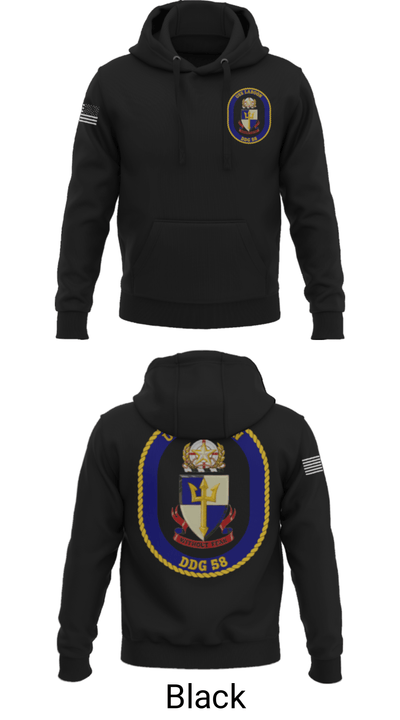 USS LABOON - DDG 58 14402394 Hoodie - 36