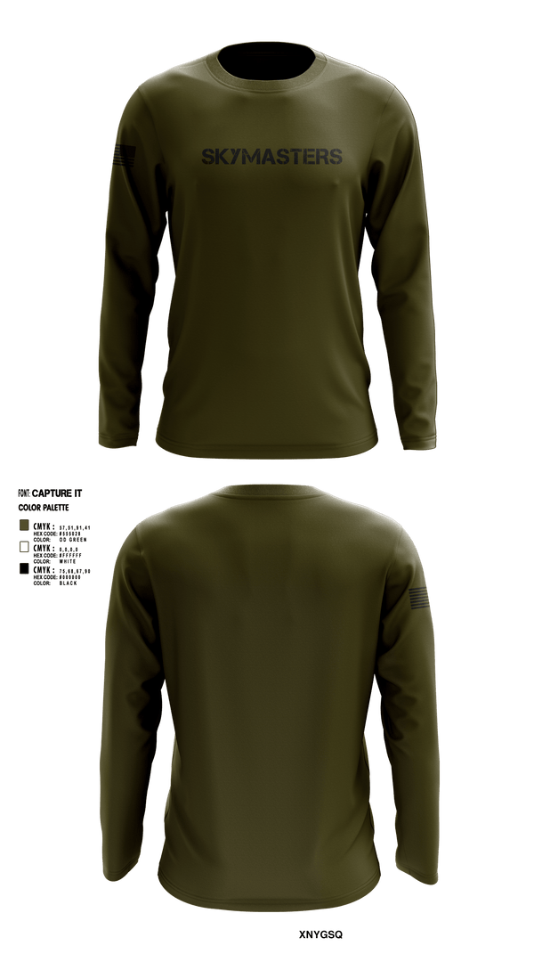 Long Sleeve Performance Shirt, Skymasters, Army, Teamtime, Team time, sublimation, custom sports apparel, team uniforms, spirit wear, spiritwear, sports uniforms, custom shirts, team store, custom team store, fundraiser sports, apparel fundraiser