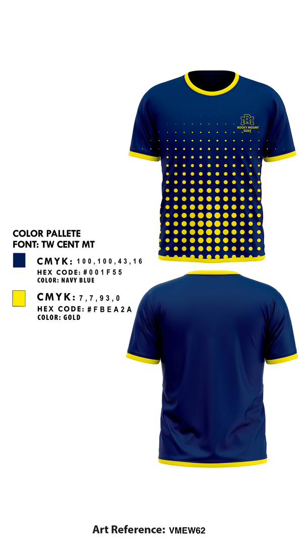 Short Sleeve Performance Shirt, Rocky Mount High School Golf, Golf, Teamtime, Team time, sublimation, custom sports apparel, team uniforms, spirit wear, spiritwear, sports uniforms, custom shirts, team store, custom team store, fundraiser sports, apparel fundraiser