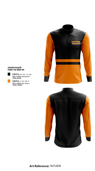 Quarter Zip Jacket, Southwest Warriors Basketball, Spirit Store, Teamtime, Team time, sublimation, custom sports apparel, team uniforms, spirit wear, spiritwear, sports uniforms, custom shirts, team store, custom team store, fundraiser sports, apparel fundraiser