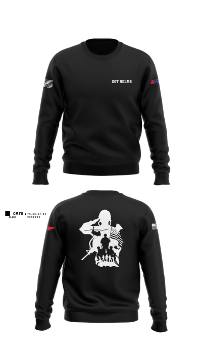 SGT Nelms 78775888 Crew Neck Sweatshirt - 1
