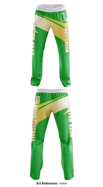 Brick Football & Cheer 78984448 Sweatpants - 2