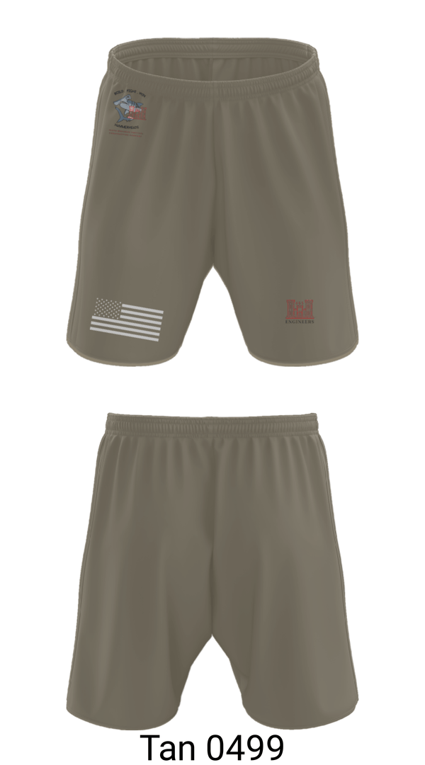 Athletic Shorts With Pockets, 465 EVCC, Army, Teamtime, Team time, sublimation, custom sports apparel, team uniforms, spirit wear, spiritwear, sports uniforms, custom shirts, team store, custom team store, fundraiser sports, apparel fundraiser