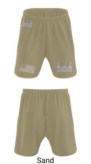 Athletic Shorts With Pockets, 250TH ENGINEERING COMPANY, National Guard, Teamtime, Team time, sublimation, custom sports apparel, team uniforms, spirit wear, spiritwear, sports uniforms, custom shirts, team store, custom team store, fundraiser sports, apparel fundraiser