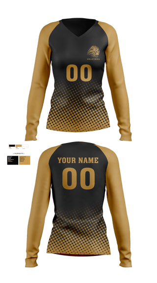 Womens Long Sleeve Vneck Shirt, Kelton STEAM Academy Volleyball, Women's Volleyball, Teamtime, Team time, sublimation, custom sports apparel, team uniforms, spirit wear, spiritwear, sports uniforms, custom shirts, team store, custom team store, fundraiser sports, apparel fundraiser