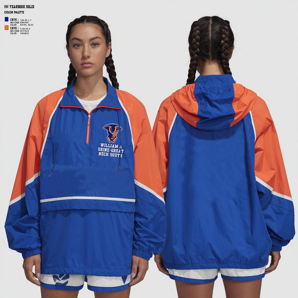 Windbreaker, William A Shine-Great Neck South High School Lacrosse, Women's Lacrosse, Teamtime, Team time, sublimation, custom sports apparel, team uniforms, spirit wear, spiritwear, sports uniforms, custom shirts, team store, custom team store, fundraiser sports, apparel fundraiser