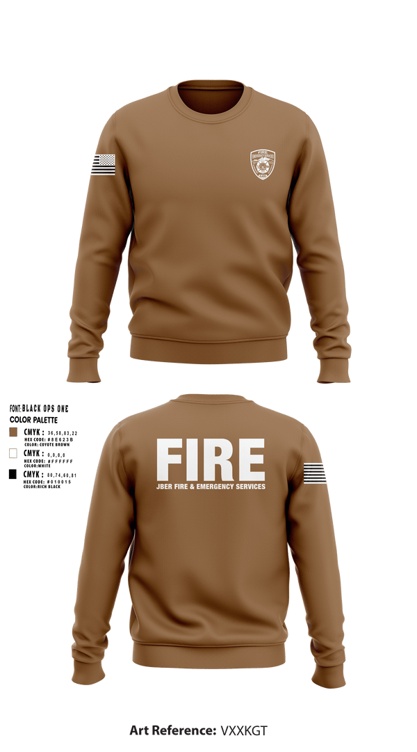 Crew Neck Sweatshirt, 673 CEF, Fire Department, Teamtime, Team time, sublimation, custom sports apparel, team uniforms, spirit wear, spiritwear, sports uniforms, custom shirts, team store, custom team store, fundraiser sports, apparel fundraiser