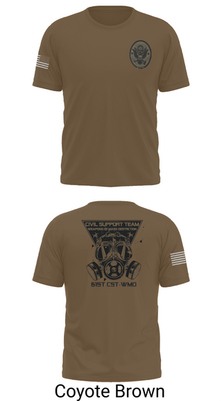 Short Sleeve Performance Shirt, 61st CST, Army, Teamtime, Team time, sublimation, custom sports apparel, team uniforms, spirit wear, spiritwear, sports uniforms, custom shirts, team store, custom team store, fundraiser sports, apparel fundraiser