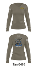 5/4 Cav, C-TRP MTRS 36488604 Women's Long Sleeve V-neck Shirt - 77