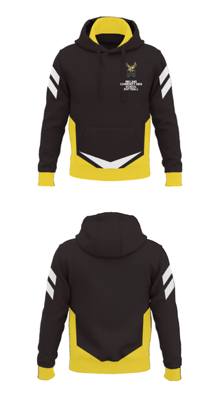 Hoodie, Midland Community High School Softball, Softball, Teamtime, Team time, sublimation, custom sports apparel, team uniforms, spirit wear, spiritwear, sports uniforms, custom shirts, team store, custom team store, fundraiser sports, apparel fundraiser