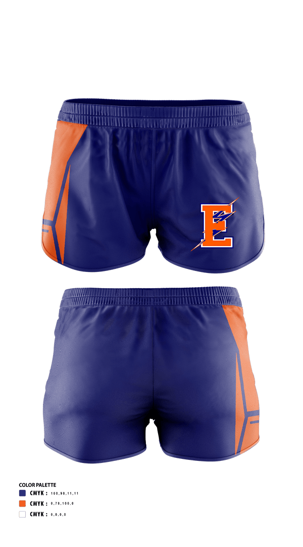 Womens Shorts, Edison High School Cross Country, Cross Country, Teamtime, Team time, sublimation, custom sports apparel, team uniforms, spirit wear, spiritwear, sports uniforms, custom shirts, team store, custom team store, fundraiser sports, apparel fundraiser