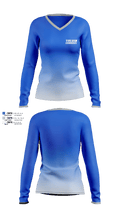 Talkin Cowboys 91908620 Women's Long Sleeve V-neck Shirt - 1