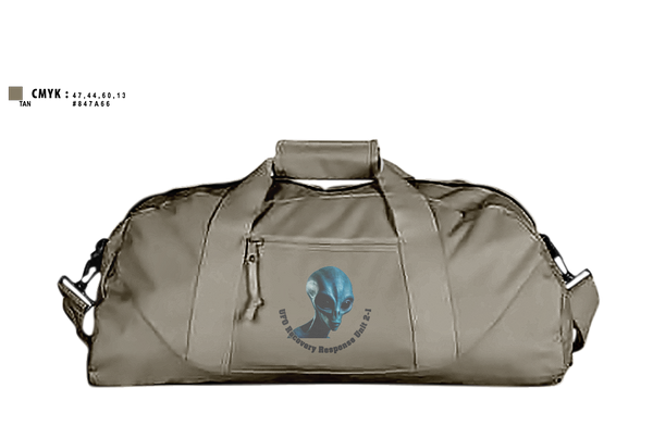 Duffle Bag, UFO Recovery Response Unit  2-1, , Teamtime, Team time, sublimation, custom sports apparel, team uniforms, spirit wear, spiritwear, sports uniforms, custom shirts, team store, custom team store, fundraiser sports, apparel fundraiser