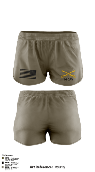 Ranger Panties, 1-1 cav, , Teamtime, Team time, sublimation, custom sports apparel, team uniforms, spirit wear, spiritwear, sports uniforms, custom shirts, team store, custom team store, fundraiser sports, apparel fundraiser