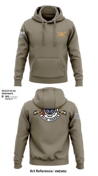 Hoodie, Delta Troop 3-17 CAV, , Teamtime, Team time, sublimation, custom sports apparel, team uniforms, spirit wear, spiritwear, sports uniforms, custom shirts, team store, custom team store, fundraiser sports, apparel fundraiser