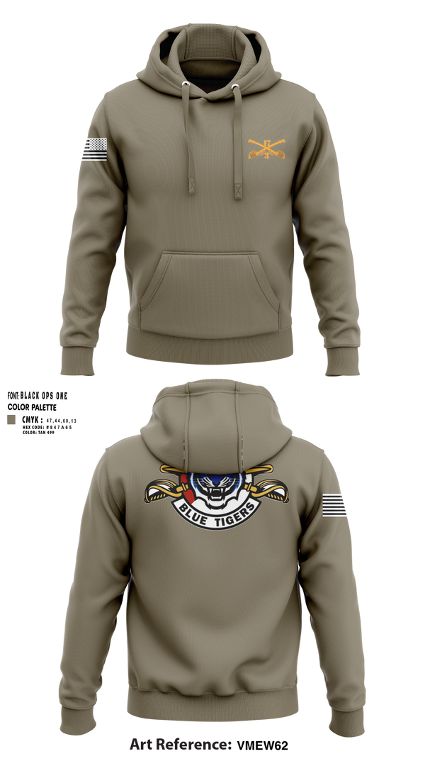 Hoodie, Delta Troop 3-17 CAV, , Teamtime, Team time, sublimation, custom sports apparel, team uniforms, spirit wear, spiritwear, sports uniforms, custom shirts, team store, custom team store, fundraiser sports, apparel fundraiser
