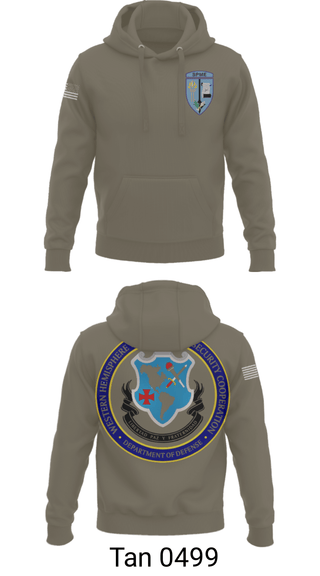 Hoodie, WHINSEC, Army, Teamtime, Team time, sublimation, custom sports apparel, team uniforms, spirit wear, spiritwear, sports uniforms, custom shirts, team store, custom team store, fundraiser sports, apparel fundraiser
