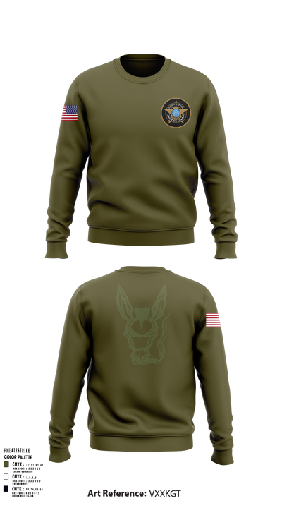 Lowndes County Sheriff’s Office Special Operations Division 52350448 Crew Neck Sweatshirt - 103