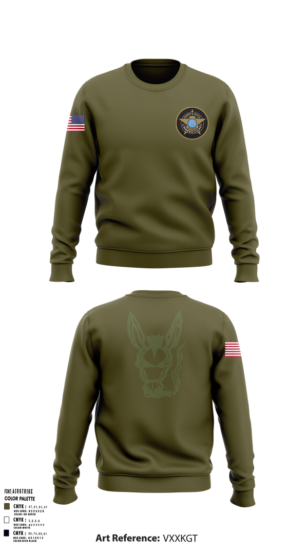 Crew Neck Sweatshirt, Lowndes County Sheriff’s Office Special Operations Division, , Teamtime, Team time, sublimation, custom sports apparel, team uniforms, spirit wear, spiritwear, sports uniforms, custom shirts, team store, custom team store, fundraiser sports, apparel fundraiser