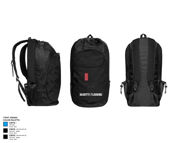 Gear Bag, Badotti Flooring, , Teamtime, Team time, sublimation, custom sports apparel, team uniforms, spirit wear, spiritwear, sports uniforms, custom shirts, team store, custom team store, fundraiser sports, apparel fundraiser