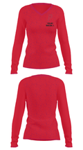 Prime Baseball 2428515 Women's Long Sleeve V-neck Shirt - 32