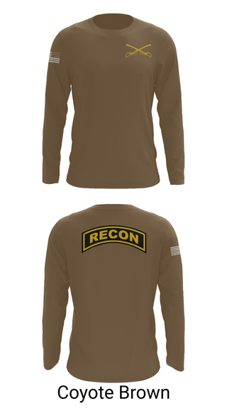 Long Sleeve Performance Shirt, Cowboy, Army, Teamtime, Team time, sublimation, custom sports apparel, team uniforms, spirit wear, spiritwear, sports uniforms, custom shirts, team store, custom team store, fundraiser sports, apparel fundraiser