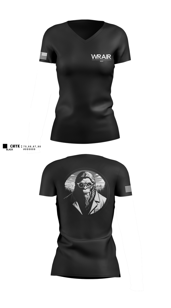 Womens Short Sleeve Vneck Shirt, Walter Reed Army Institute of Research - West, , Teamtime, Team time, sublimation, custom sports apparel, team uniforms, spirit wear, spiritwear, sports uniforms, custom shirts, team store, custom team store, fundraiser sports, apparel fundraiser
