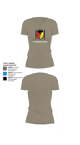 Womens Short Sleeve Vneck Shirt, 9th Comm Service company, Marines, Teamtime, Team time, sublimation, custom sports apparel, team uniforms, spirit wear, spiritwear, sports uniforms, custom shirts, team store, custom team store, fundraiser sports, apparel fundraiser