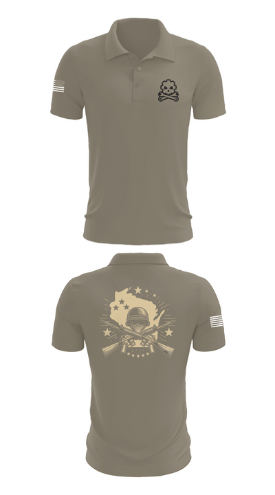 377th SMC 21529568 Short Sleeve Performance Polo - 67
