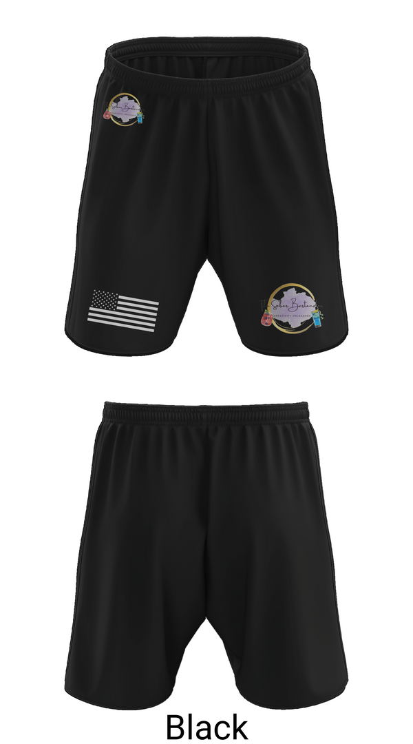 Athletic Shorts With Pockets, The Sober Bartender, , Teamtime, Team time, sublimation, custom sports apparel, team uniforms, spirit wear, spiritwear, sports uniforms, custom shirts, team store, custom team store, fundraiser sports, apparel fundraiser