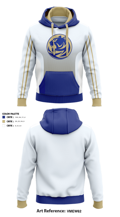 Bradwell Institute Volleyball 8244530 Hoodie - 1