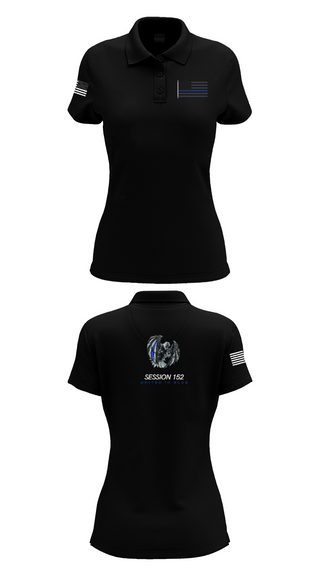 Womens Short Sleeve Performance Polo, Session 152, Police, Teamtime, Team time, sublimation, custom sports apparel, team uniforms, spirit wear, spiritwear, sports uniforms, custom shirts, team store, custom team store, fundraiser sports, apparel fundraiser